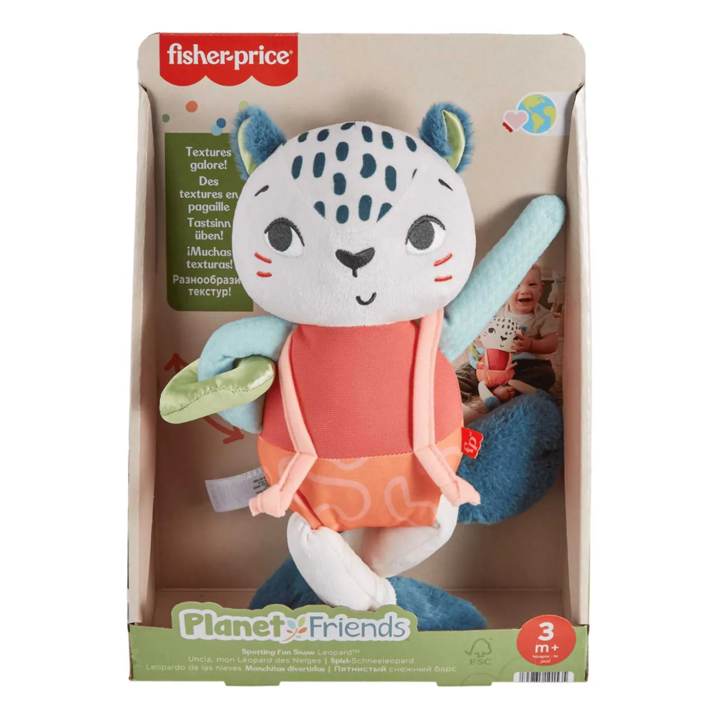 Amici Del Pianeta: Leopardino Scopri E Gioca HKD64