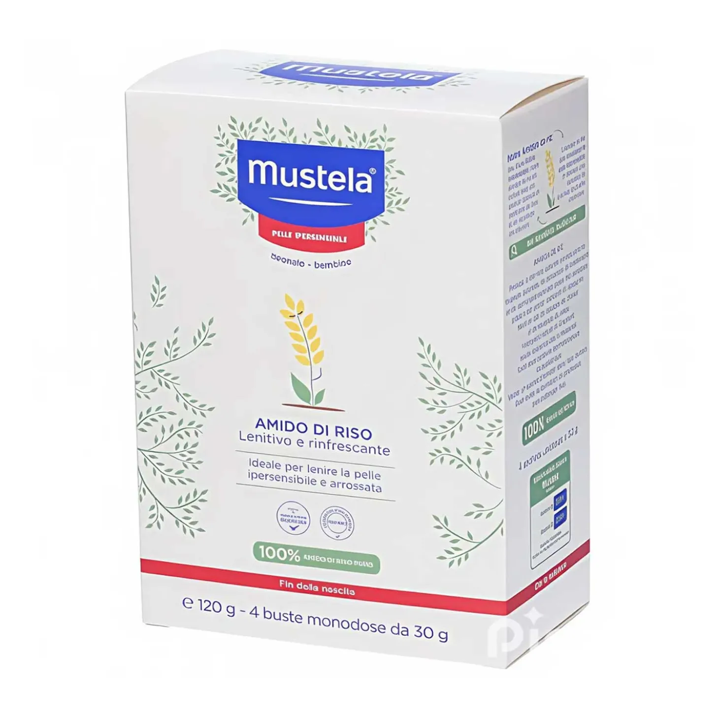 Amido Di Riso 4 Bustine Monodose Da 30 Gr