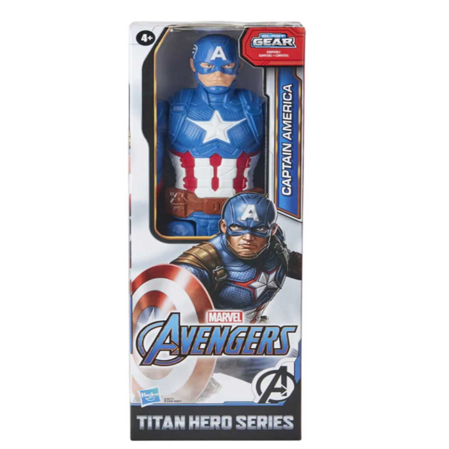 Avengers Personaggo Titan Hero 30cm Capitan America F13425X0