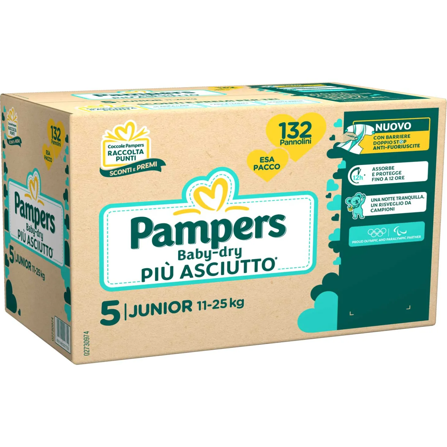 Baby Dry Esapack Junior 132 PZ