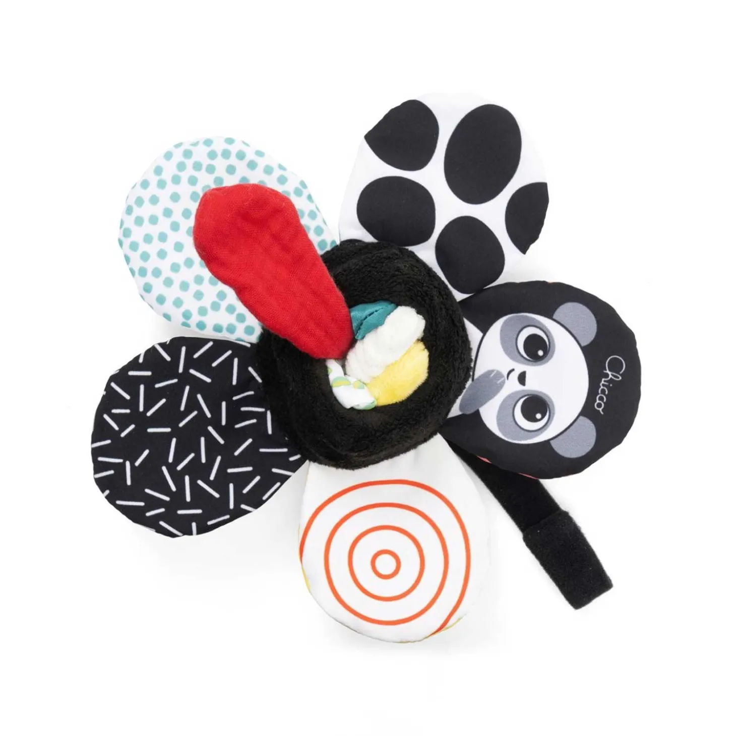 Baby Sense & Focus Fiore Bianco E Nero