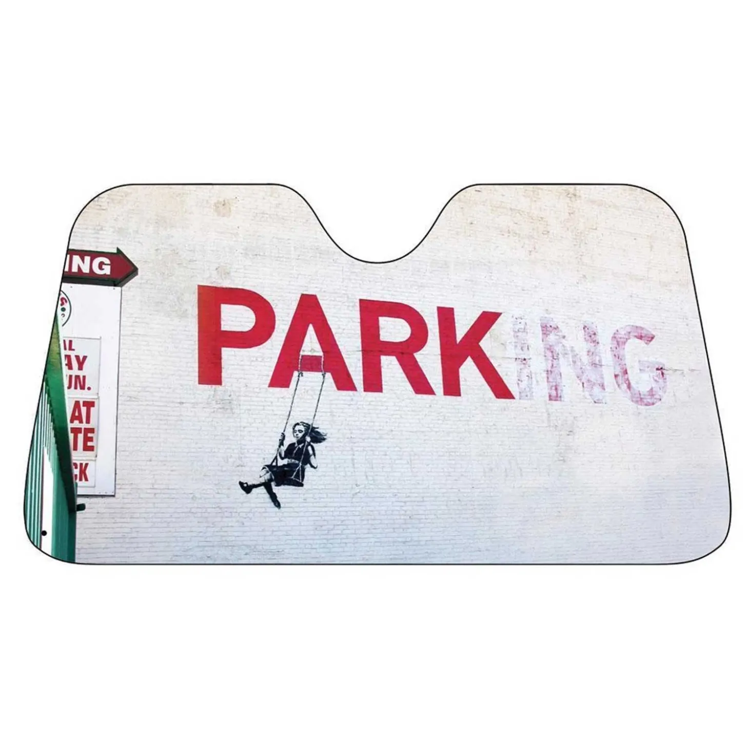 Banksy Parasole Frontale Termico 130x70cm