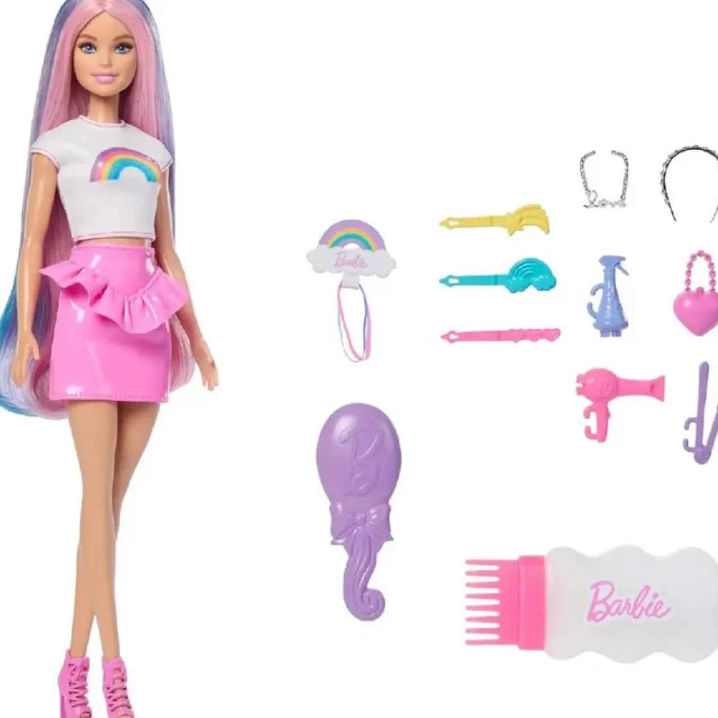 Barbie Chioma Arcobaleno JJP07