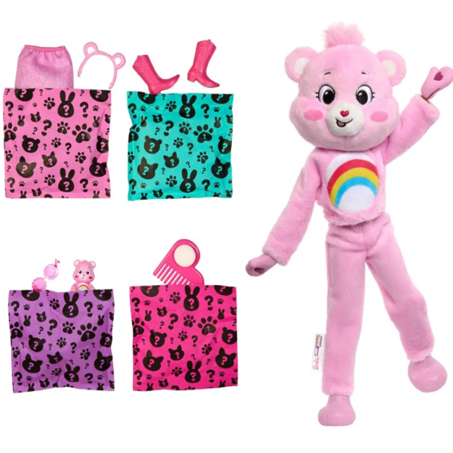 Barbie Cutie Reveal Serie Care Bears JCN93