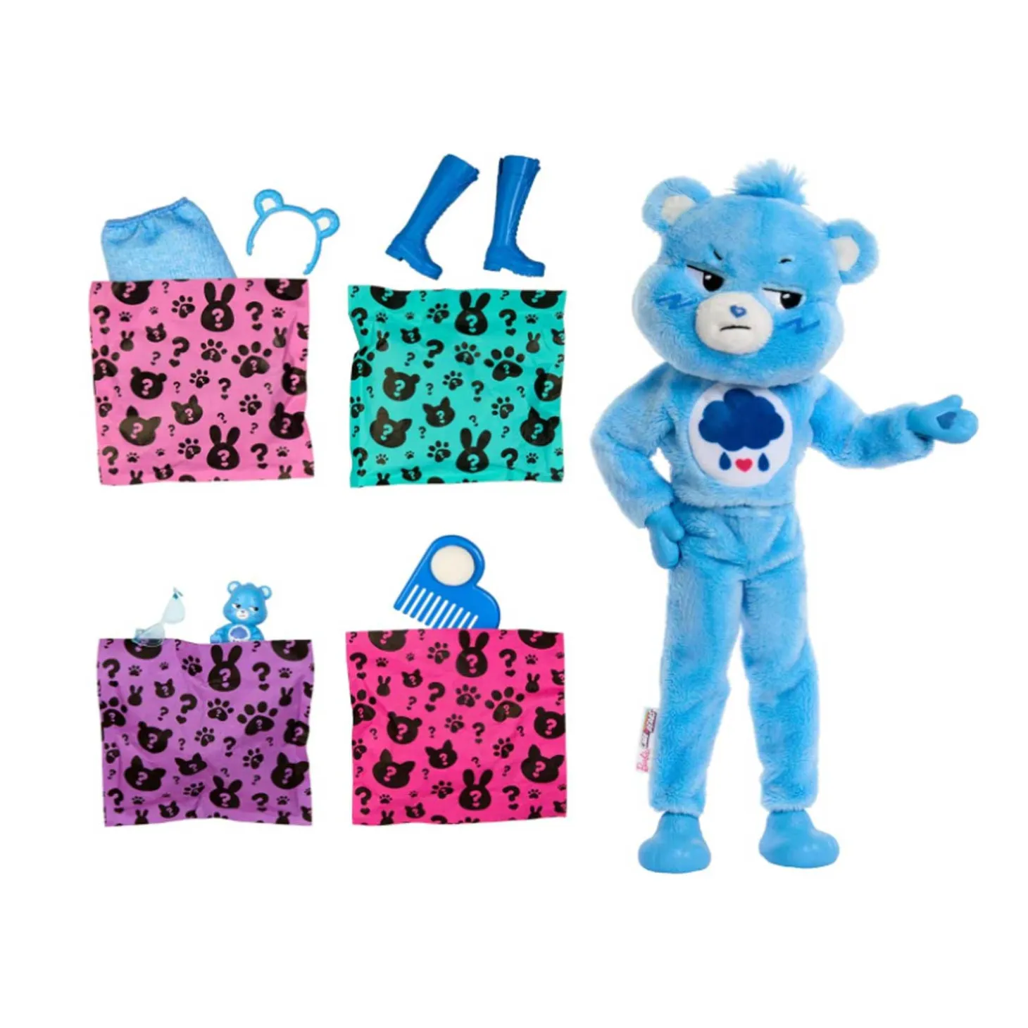 Barbie Cutie Reveal Serie Care Bears JCN93