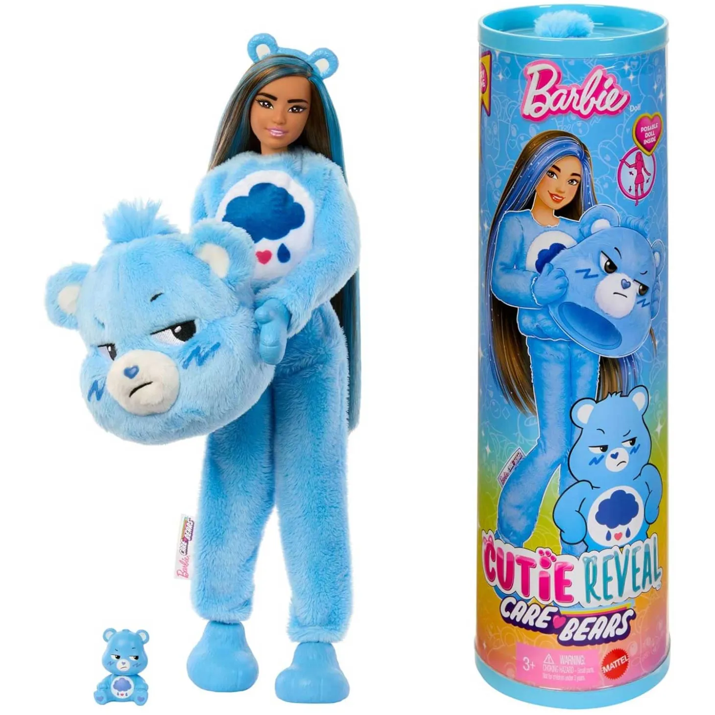 Barbie Cutie Reveal Serie Care Bears JCN93
