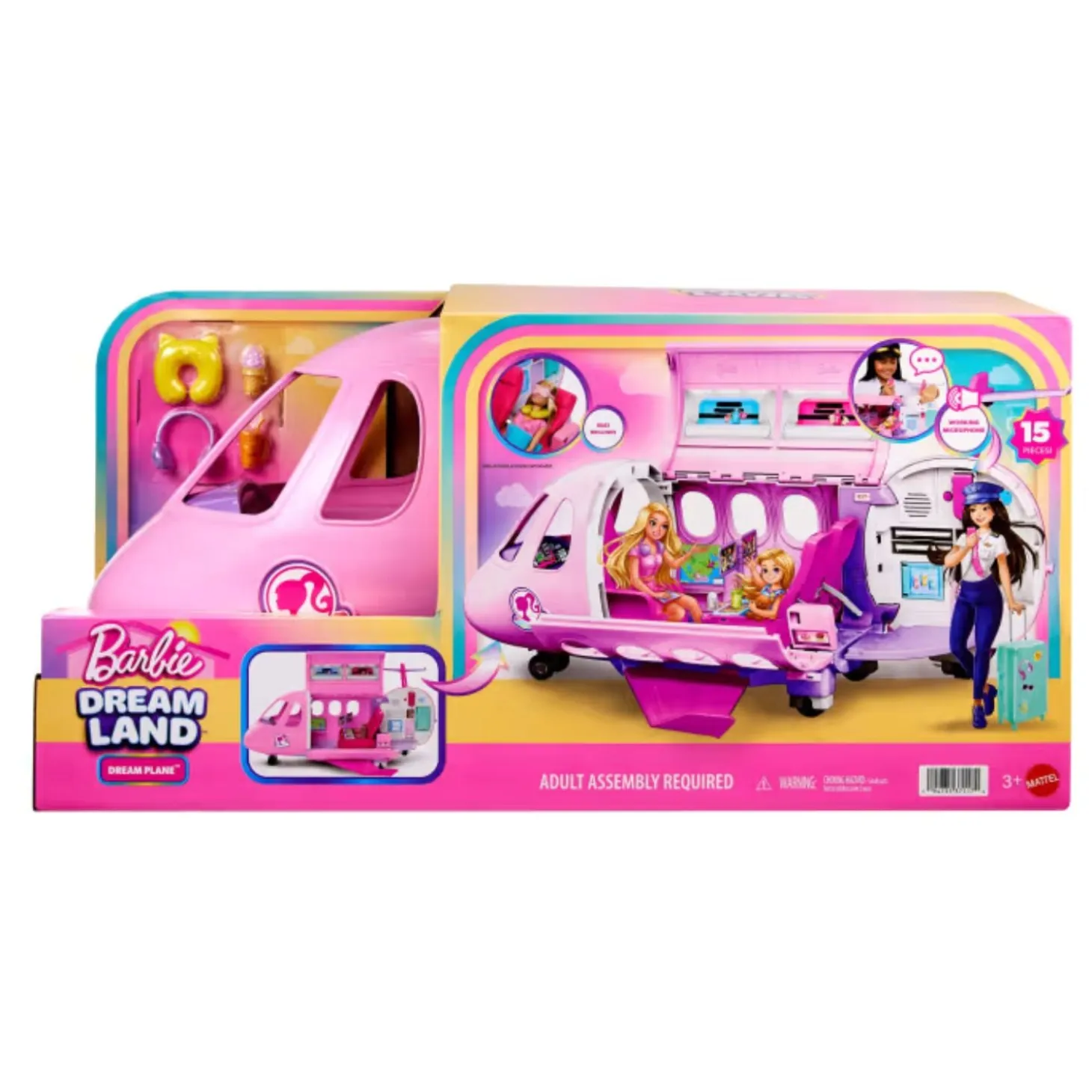 Barbie New Aereo Dei Sogni JLW92
