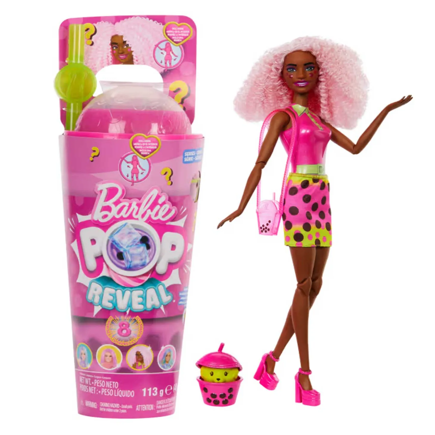 Barbie Pop Reveal Serie Bubble Tea HTJ18