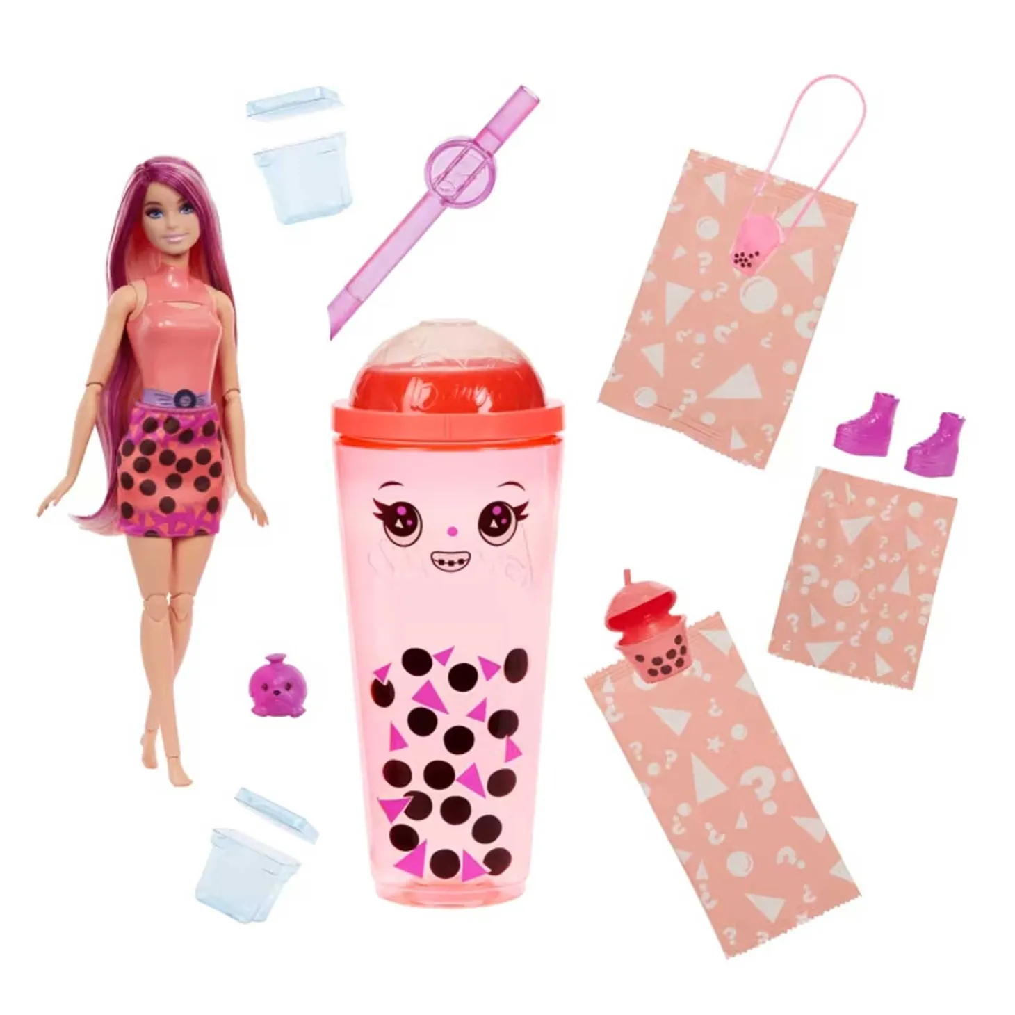 Barbie Pop Reveal Serie Bubble Tea HTJ18