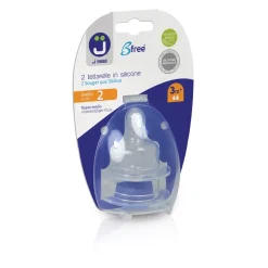 Bfree Tettarelle in Silicone per Classic e Super Glass 2pz