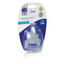 Bfree Tettarelle in Silicone per Classic e Super Glass 2pz