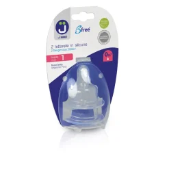 Bfree Tettarelle in Silicone per Classic e Super Glass 2pz