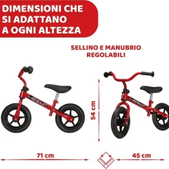 Bicicletta senza pedali Balance Bike