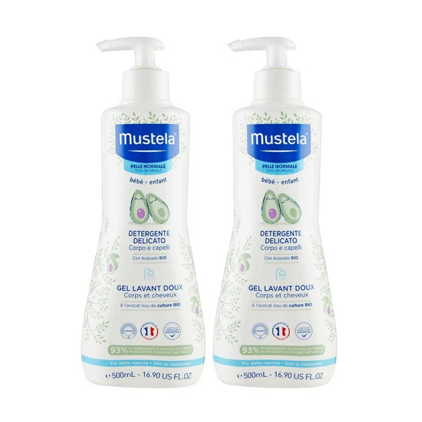 Bipack Detergente Delicato: Confezione 500 ML