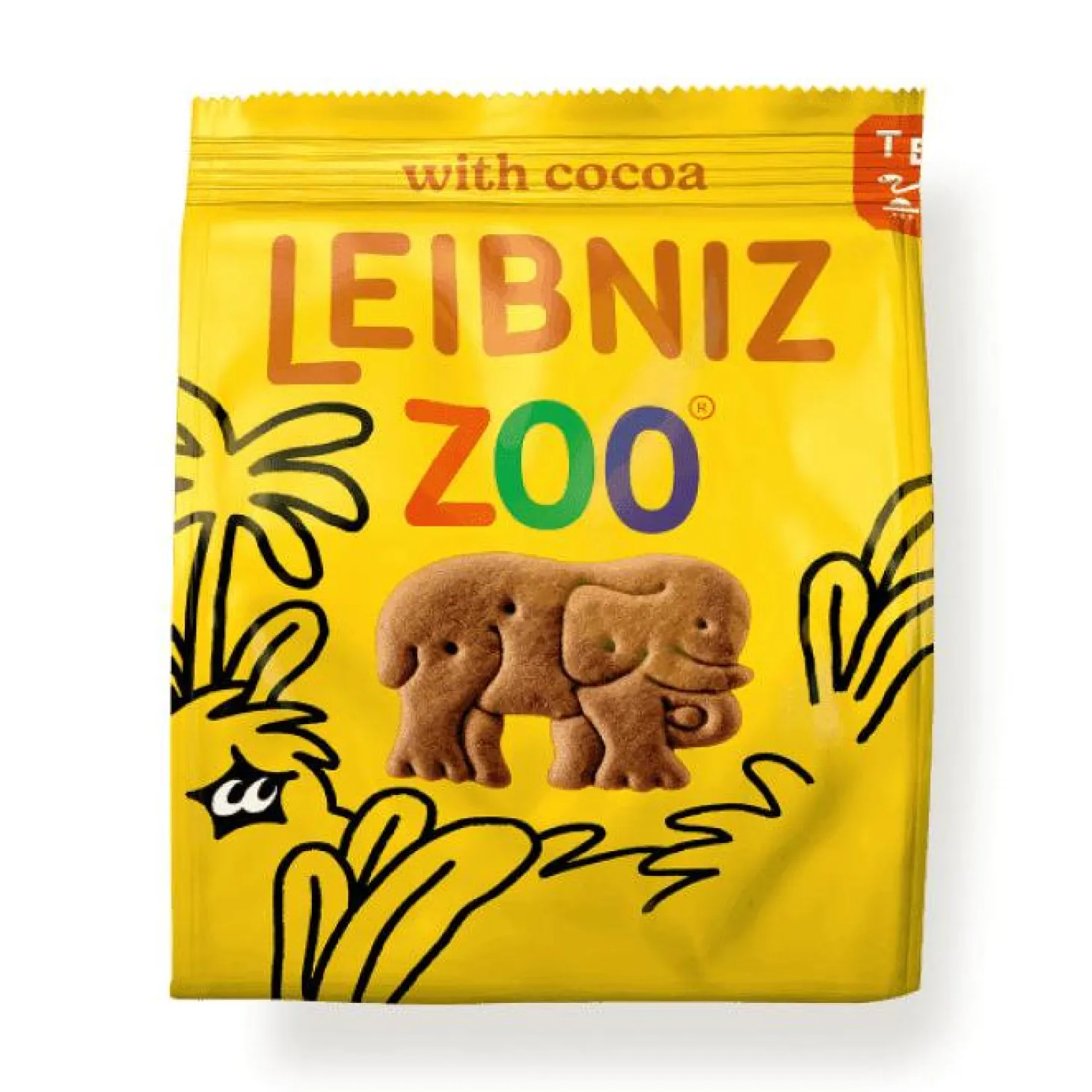 Biscotti Zoo Cocoa: Confezione 100 gr