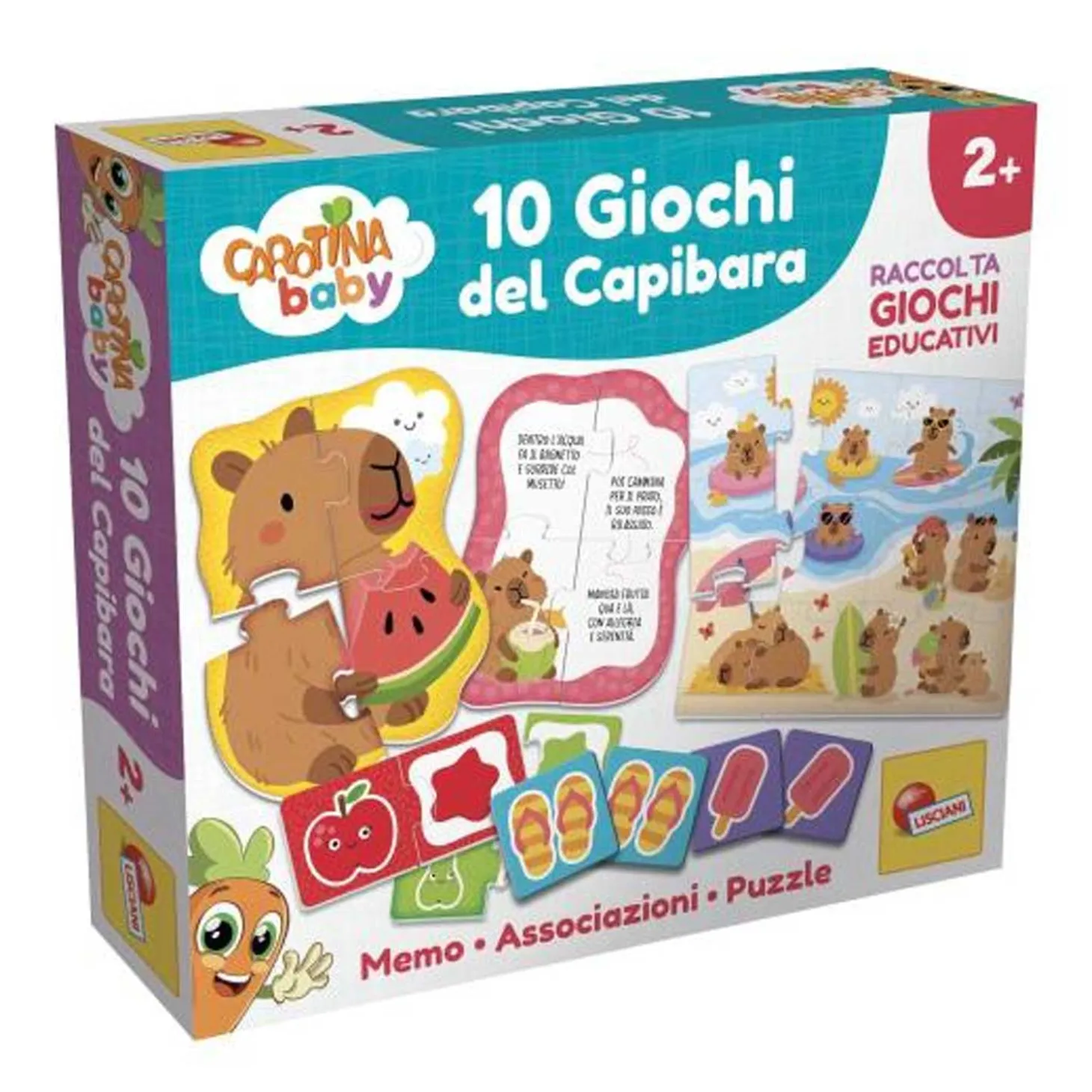 Carotina Baby 10 Giochi Del Capibara