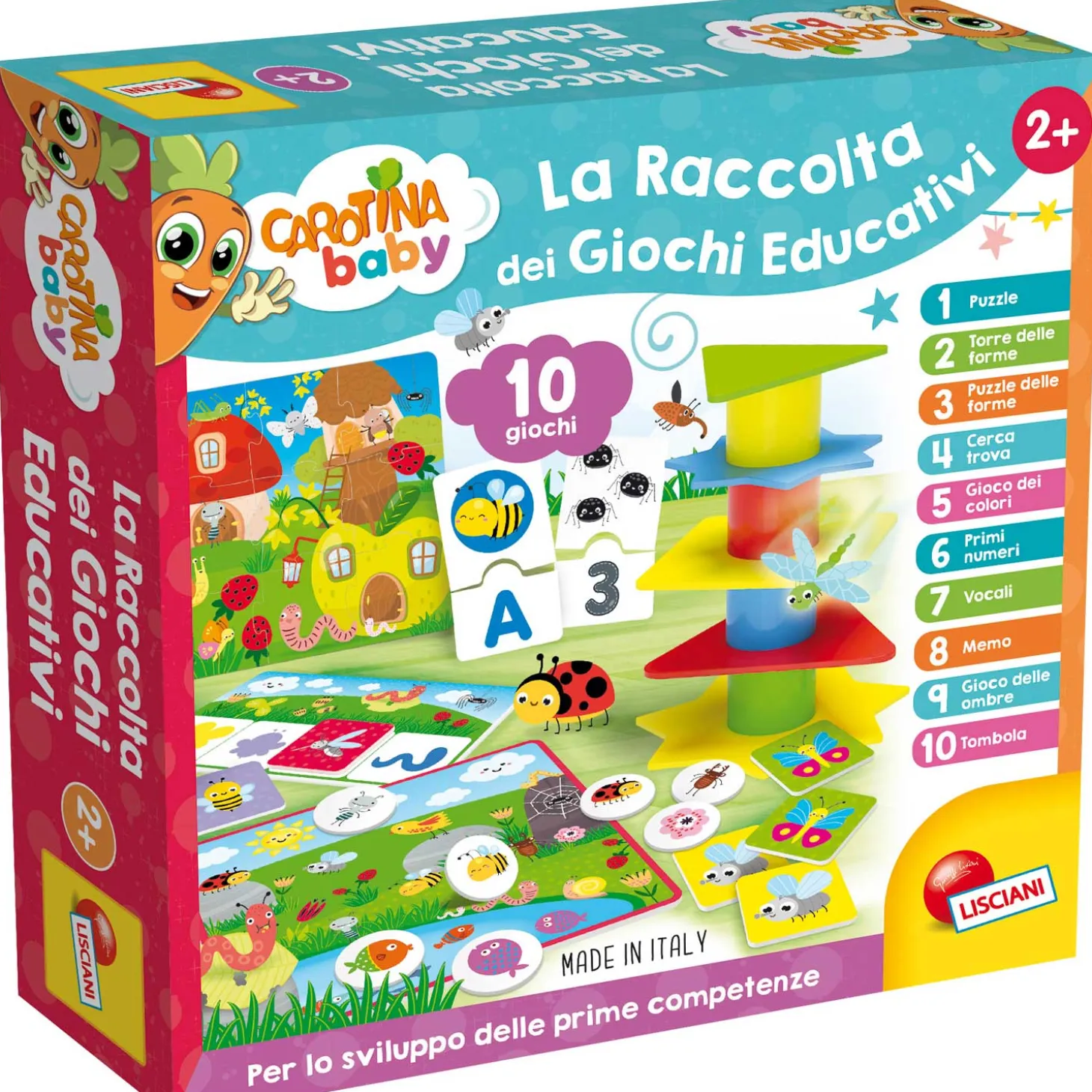 Carotina Baby Raccolta Giochi Educativi