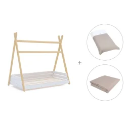 Casetta Montessori + Materasso + Tessile