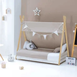 Casetta Montessori + Materasso + Tessile