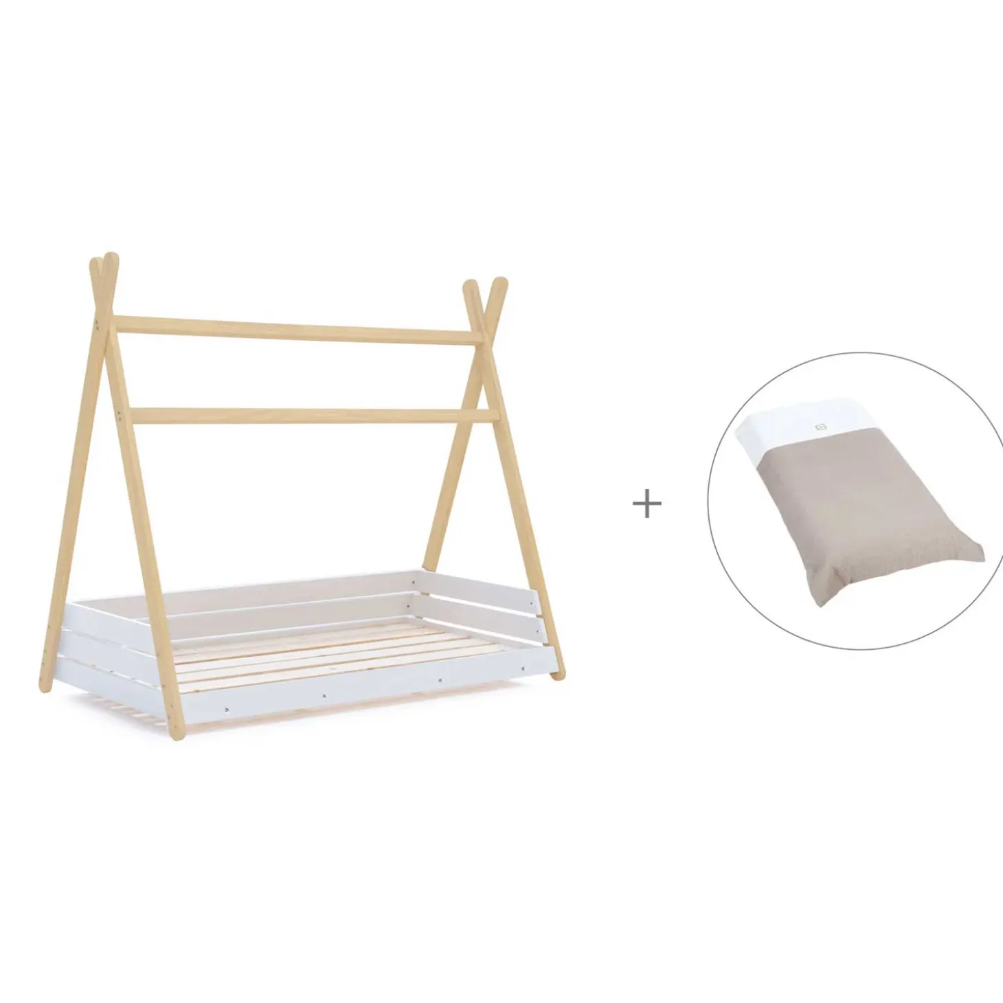 Casetta Montessori + Materasso + Tessile