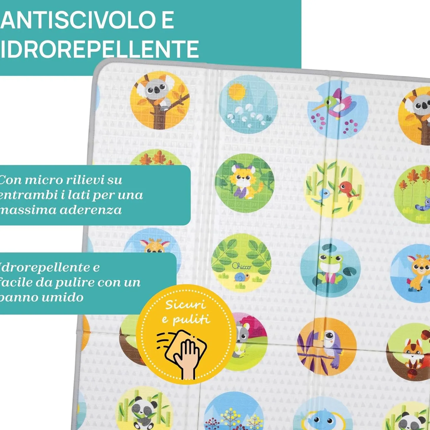 Chicco Magic Forest : Maxi Tappeto 2in1