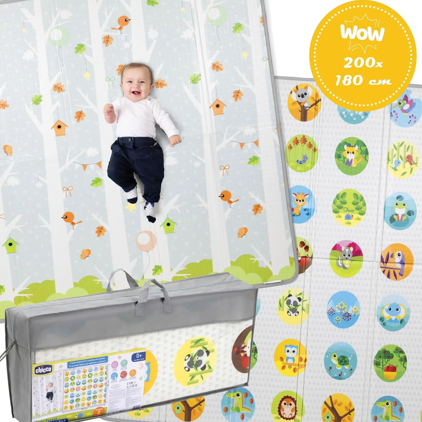 Chicco Magic Forest : Maxi Tappeto 2in1