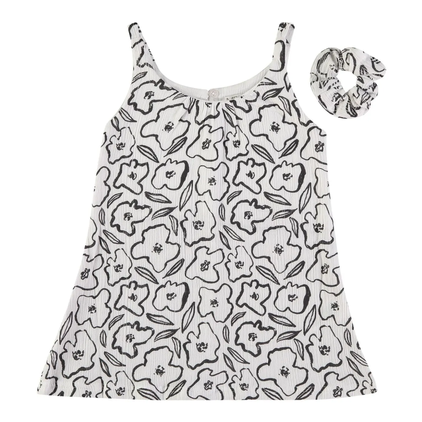 Completo Vestito + Elastico Bianco 161311