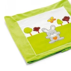 Coperta In Pile Letto Bosco