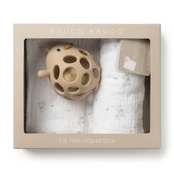 Coperta Mussola 75X100 Cm Con Toy Silicone