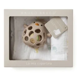 Coperta Mussola 75X100 Cm Con Toy Silicone