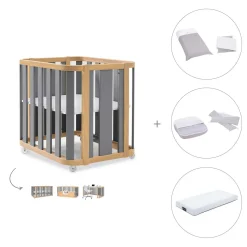Crea Plus 3 Pack 4in1 + Materasso + Tessile