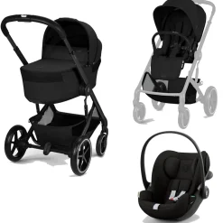 Cybex trio Balios S Lux Con Navicella Richiudibile E Cloud G3 Isize