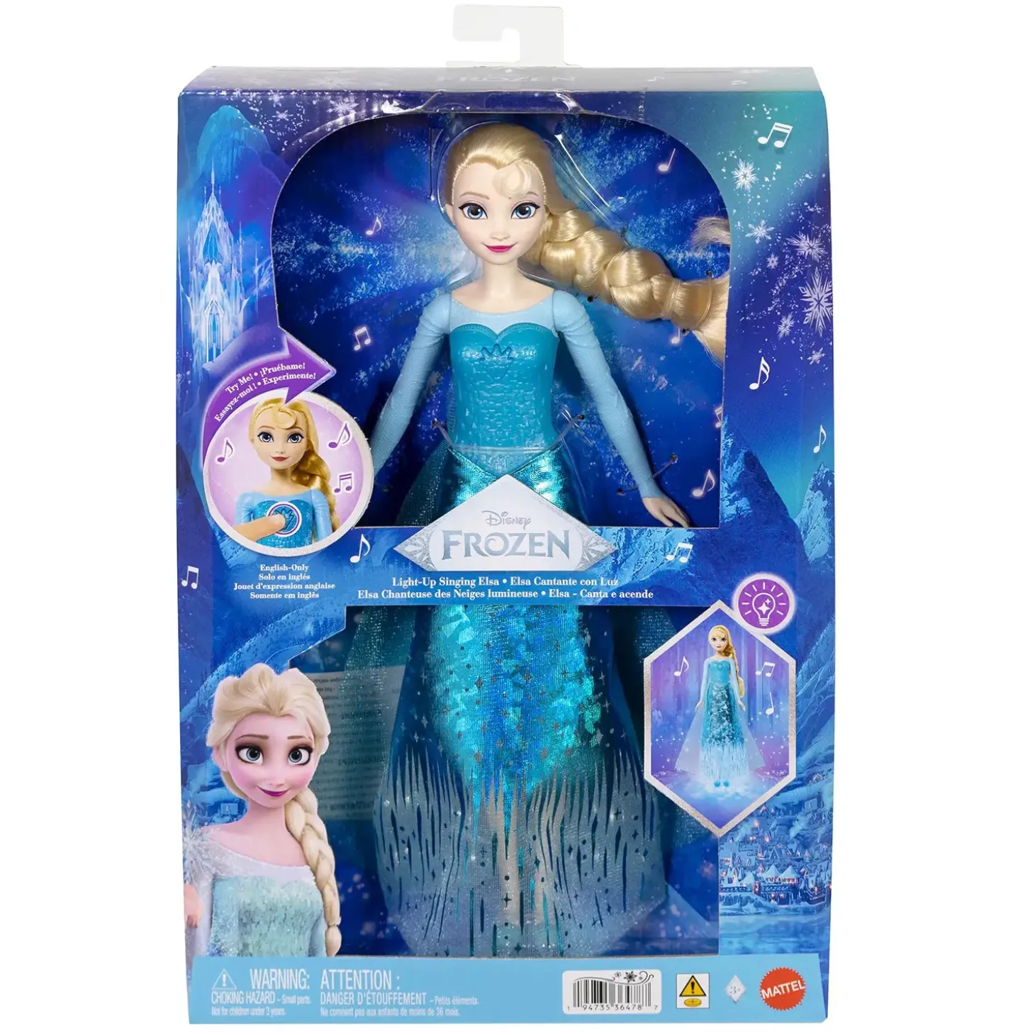 Disney Princess Elsa All'Alba Sorgerò JNB95