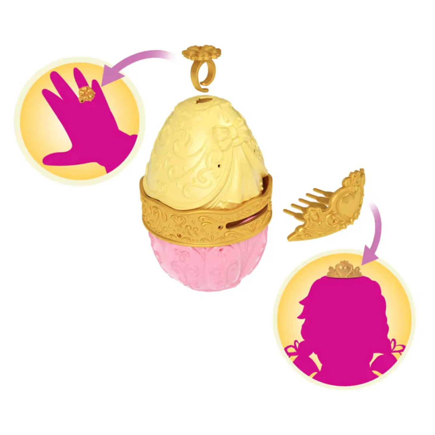 Disney Princess Uova Di Pasqua Fiabe Magiche JHG92