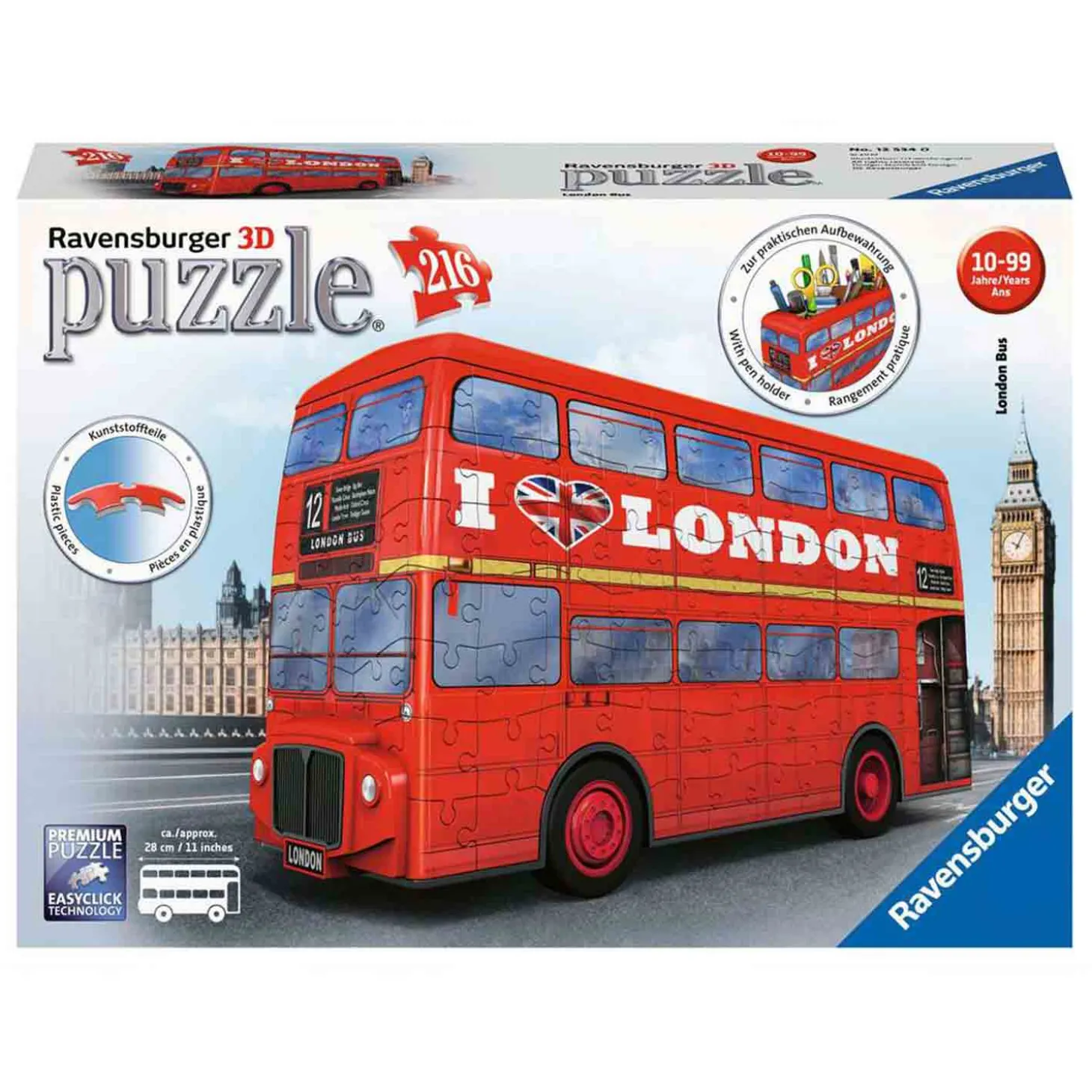 3D Puzzle 216 PZ Simboli e Monumenti