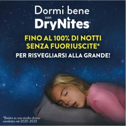 DryNites Mutandine per femmine taglia 13+ (9 pezzi)