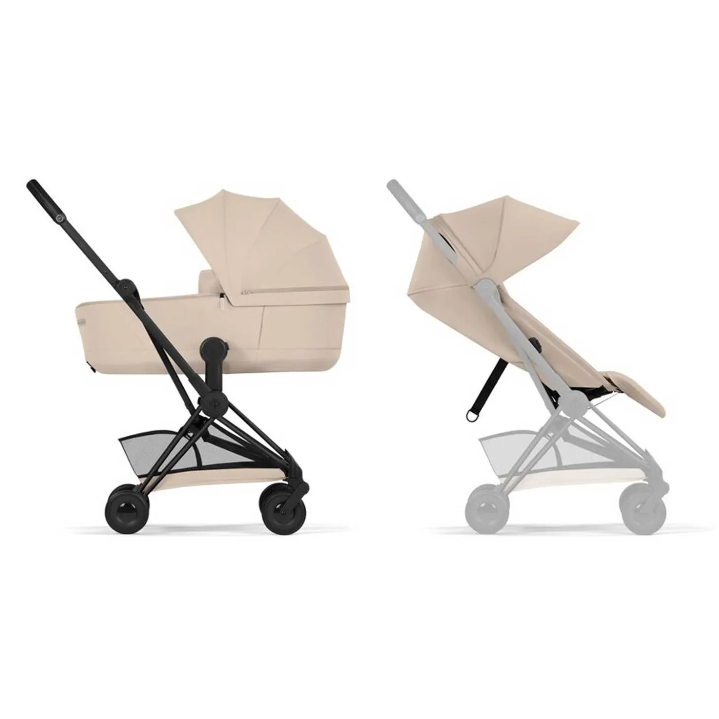 Duo Coya Comfort: Passeggino + Navicella