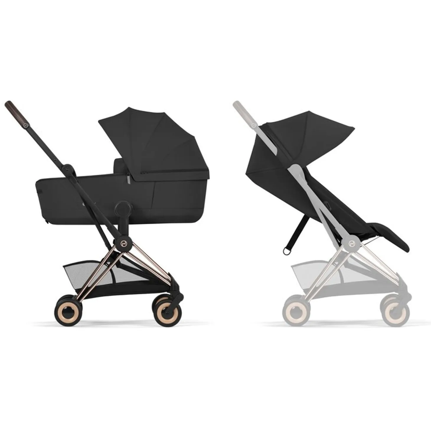 Duo Coya Comfort: Passeggino + Navicella