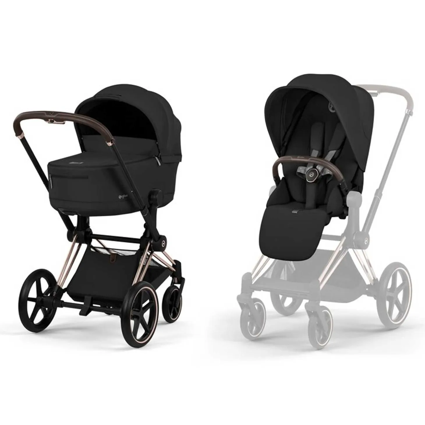 Duo Priam Comfort: Passeggino + Navicella
