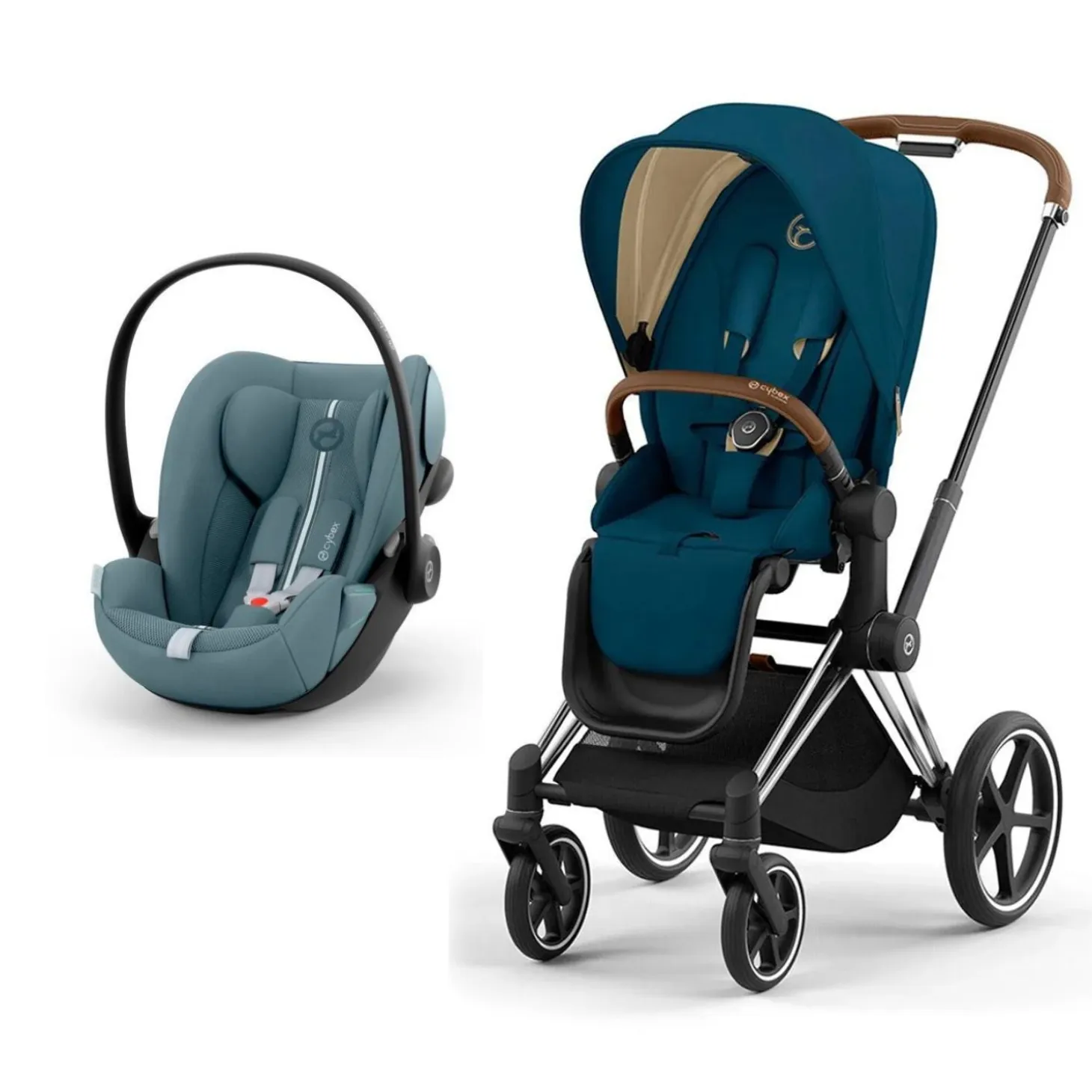 Duo Priam Con Seggiolino Auto Cloud G Plus Isize