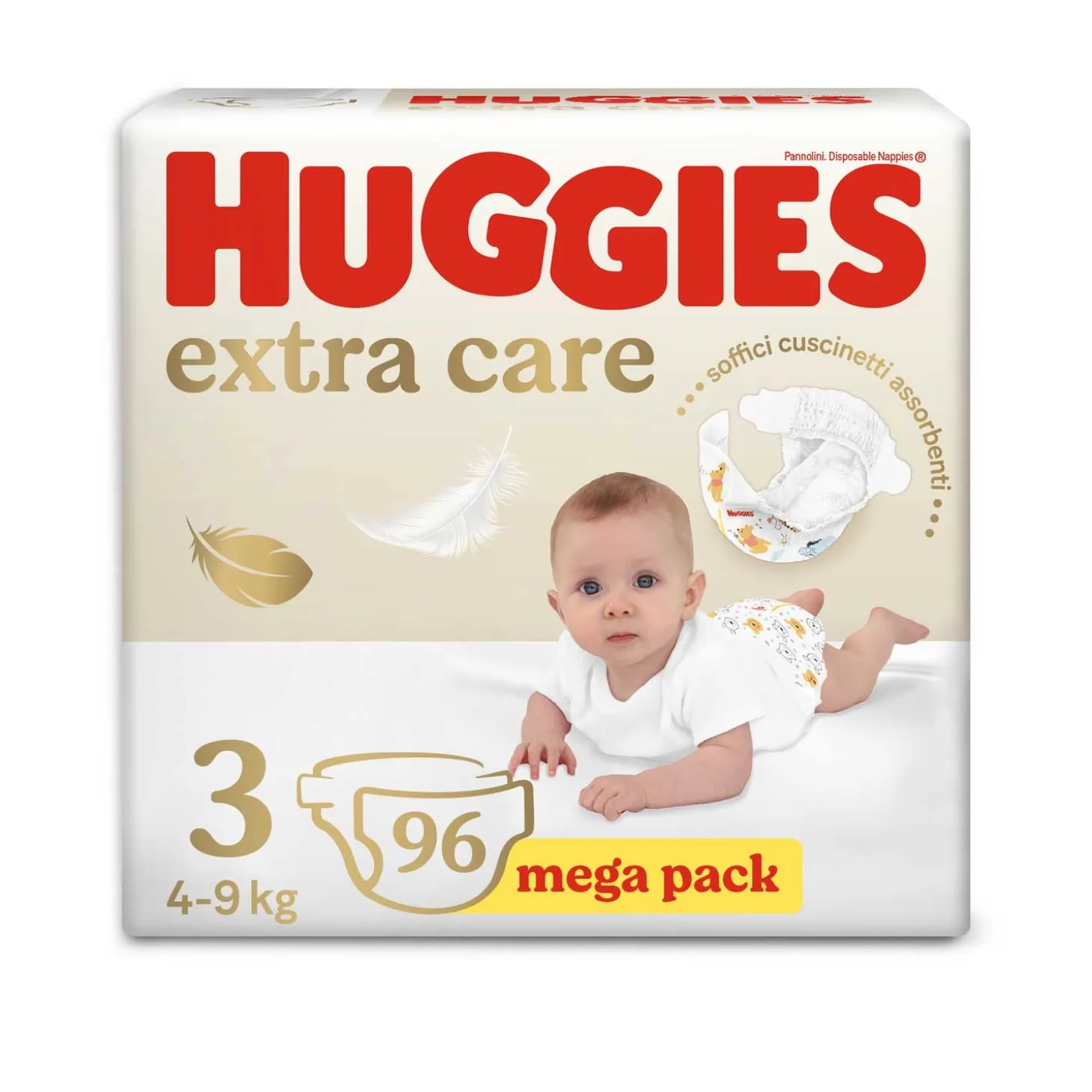 Extra Care Megapack Taglia 3 (96pz)