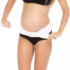 Fascia Gestante Doppia Regolazione Bianco