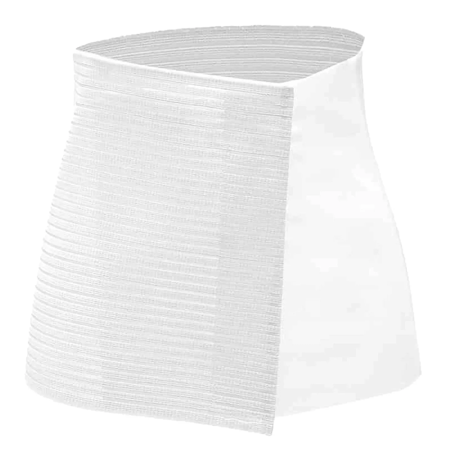Fascia Post Parto Millerighe Traspirante Bianco