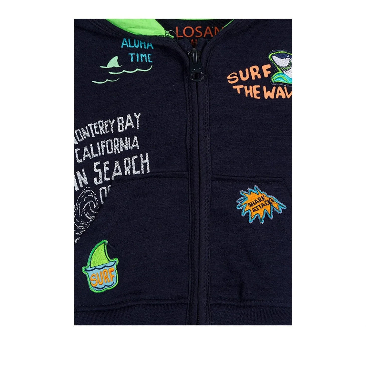 Felpa Blu Marino "Shark" Baby Bambino ULTIMA TAGLIA 3 6 MESI