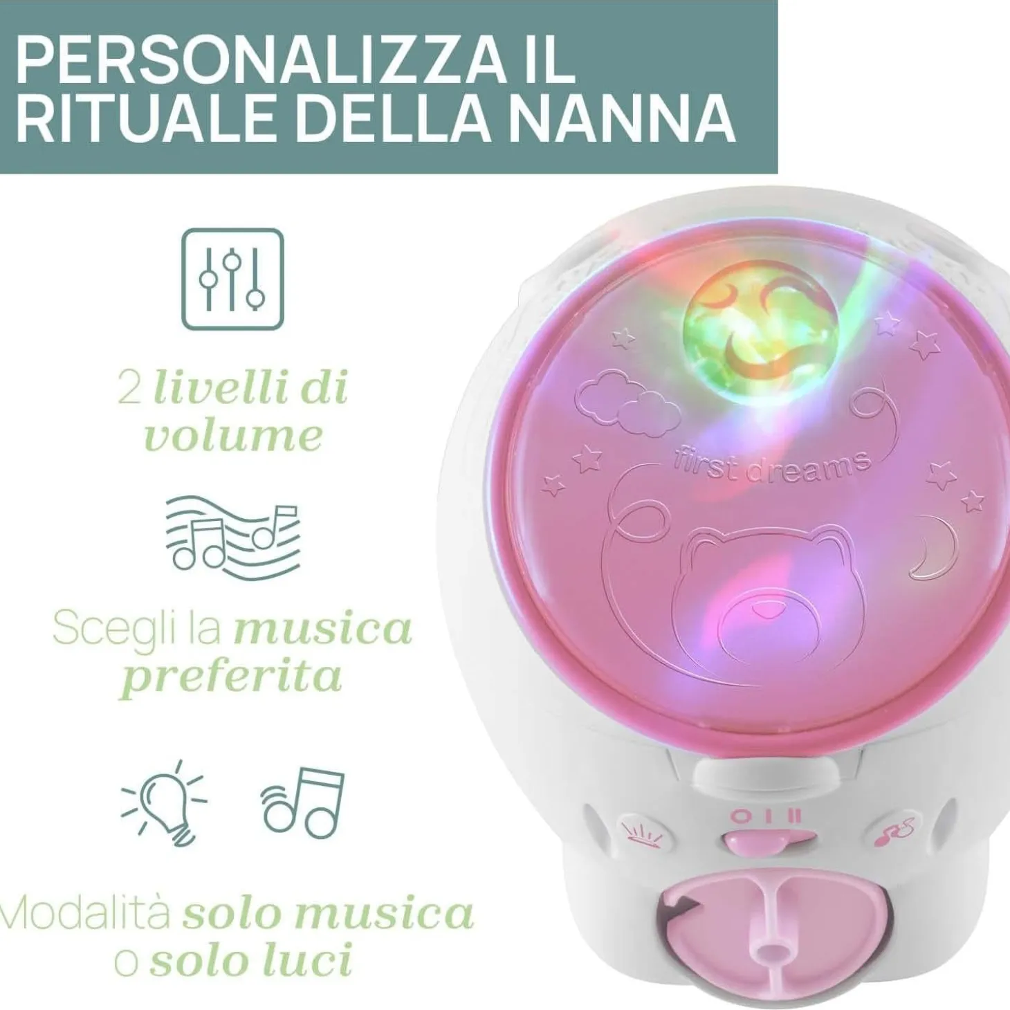 First Dreams Proiettore Orso Polare