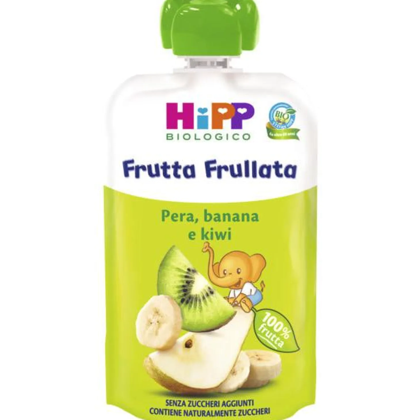 Frutta Frullata Pera Banana Kiwi: Confezione 90 gr