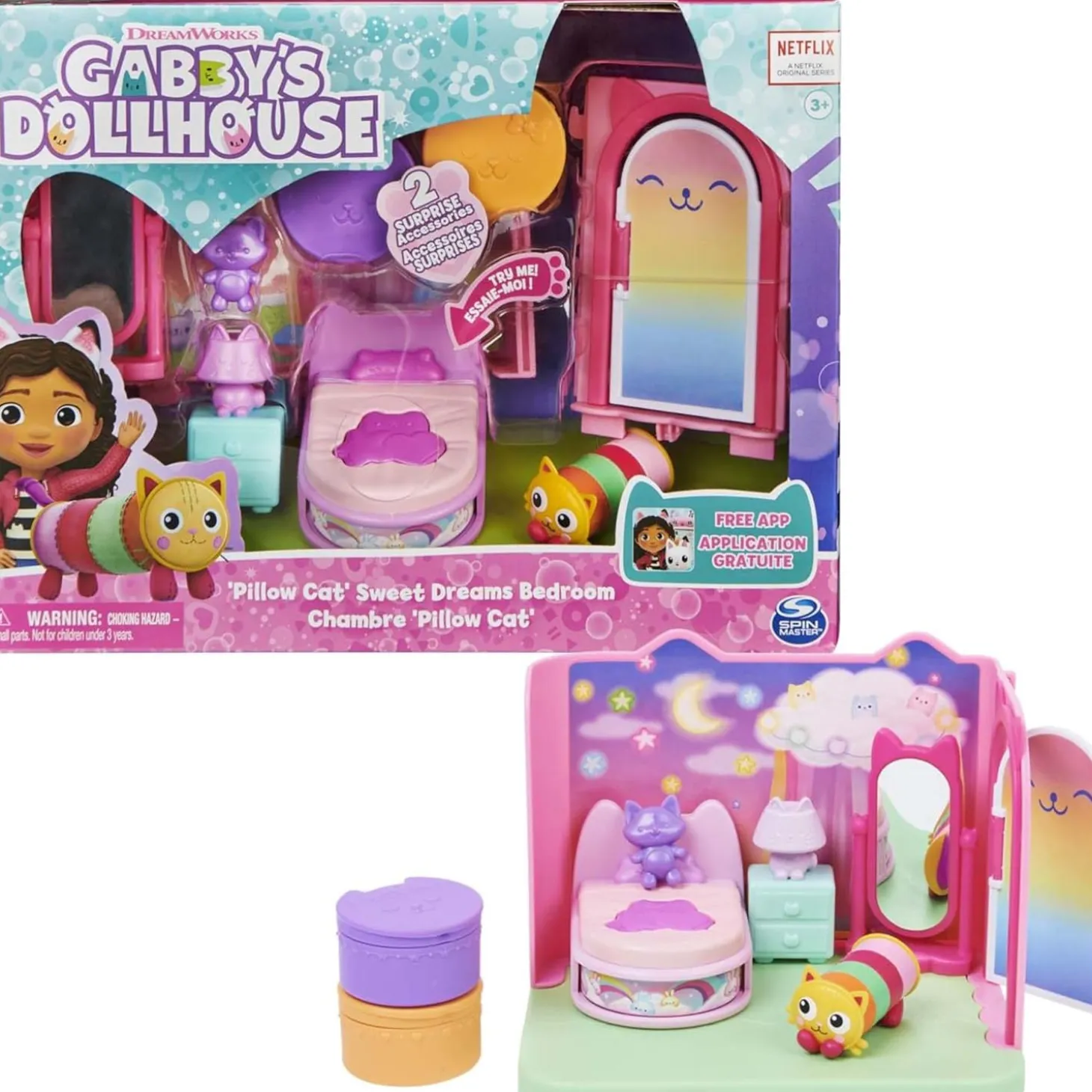 Gabby'S Dollhouse Le Stanze Della Casa Camera Da Letto