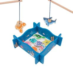 Gioco pesca in legno con magneti