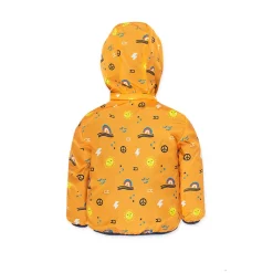 Giubbotto Fantasia Arancione Baby Bambino