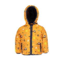 Giubbotto Fantasia Arancione Baby Bambino